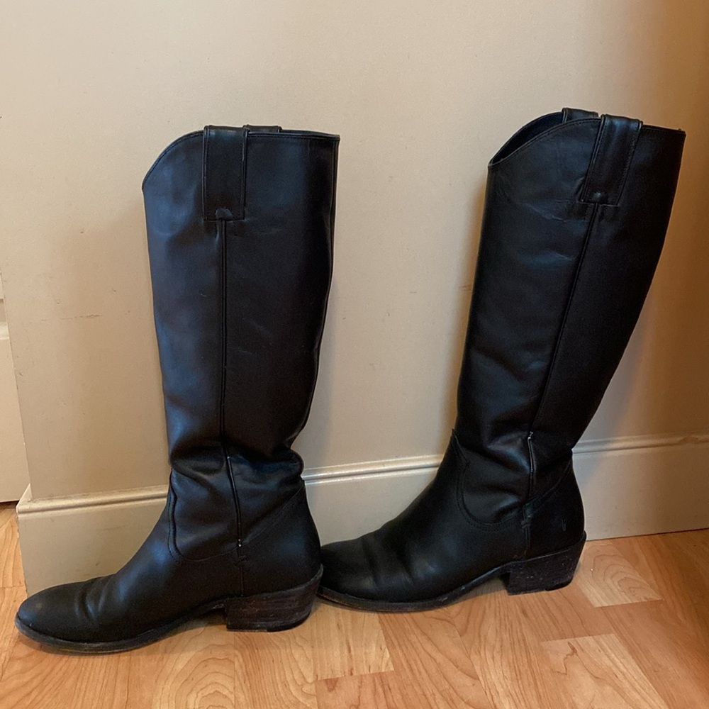 SOLD FRYE Carson Pull On Tall Boot - Picture 10 of 16